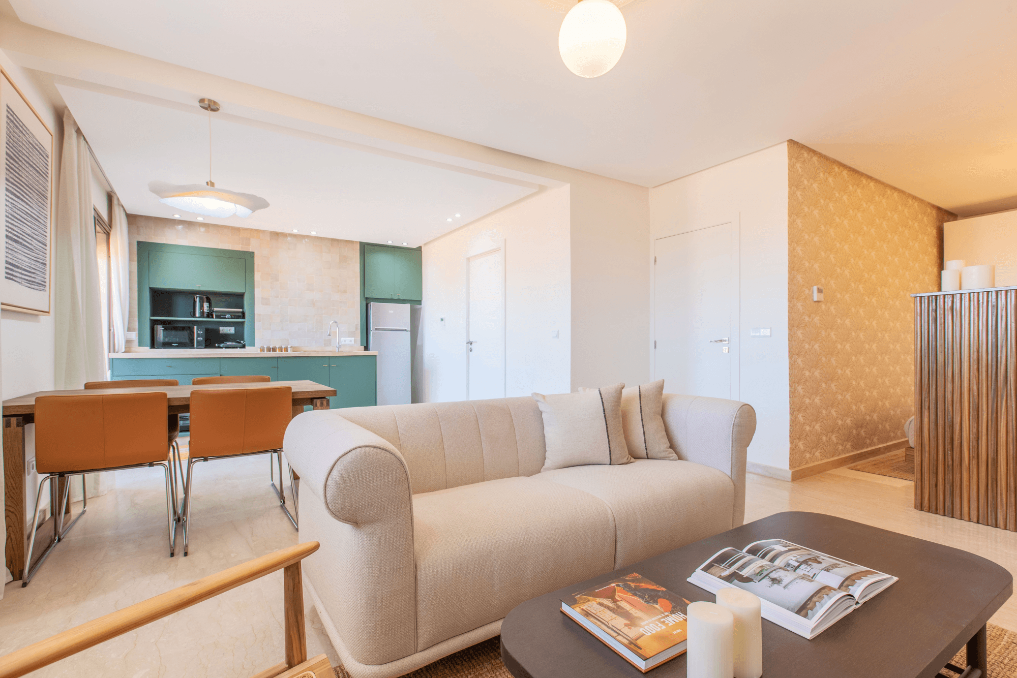 Modern Apartment Living Space